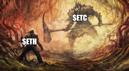 WaffleStDaily's tweet photo. 2016 wasn't just a hack; it was a pivotal lesson.

Ethereum learned pragmatism: Sometimes, the right thing means breaking the rules (with consensus).

Ethereum Classic held firm: Code is Sacred. Don't mess with history.

A crypto civil war. The echoes still ring. https://t.co/9trIU4VzZu