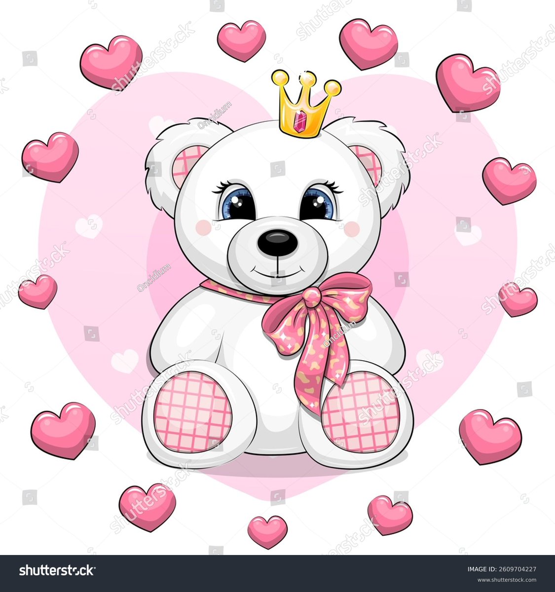 OncidiumArt's tweet photo. He is my cute cartoon white bear toy with crown and pink bow. ❤️🐻❄️
#whitebear #toy #drawing #characterart #vector #illustration #clipart #cuteclipart #cuteanimal #babydrawing #kidsillustration #bear #beartoy #toy #cute #illustrationforkids #digital #digitalart #digitaldrawing https://t.co/mGaVR3hWoD