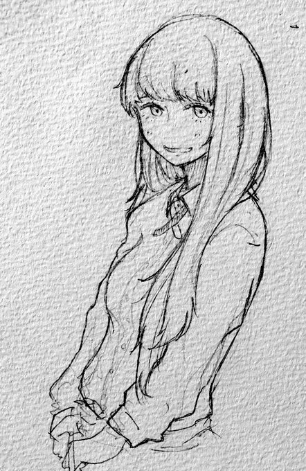 昔女子高生化されたChitosanちゃん。髪は紫 