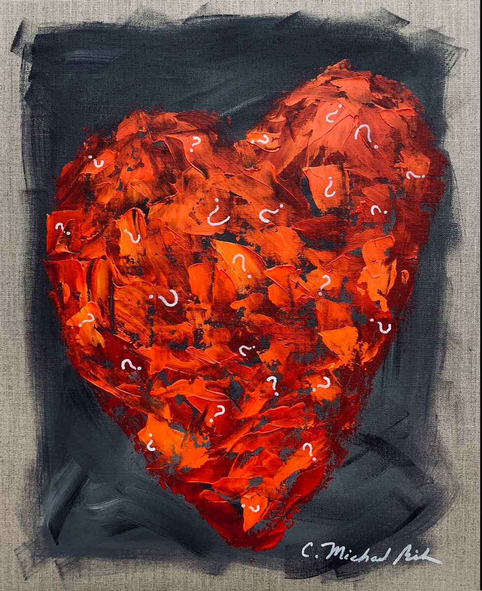 C. Michael Gibson MD (@cmichaelgibson) on Twitter photo The Heart rhythm Society asked me to donate a painting for auction at their annual Gala.
A rhythmic mystery wrapped in an enigma that is a riddle topped in secret sauce
Oil and acrylic on 16 x 20 linen by C. Michael Gibson
#cmgsees #artistsoftwitter #artists <a href="/HRSonline/">Heart Rhythm Society</a> The Heart rhythm Society asked me to donate a painting for auction at their annual Gala.
A rhythmic mystery wrapped in an enigma that is a riddle topped in secret sauce
Oil and acrylic on 16 x 20 linen by C. Michael Gibson
#cmgsees #artistsoftwitter #artists <a href="/HRSonline/">Heart Rhythm Society</a>