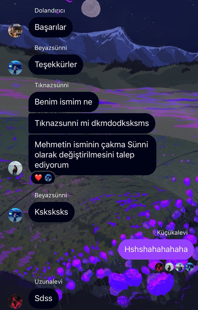 Yok kanka ne mezhep ayırması