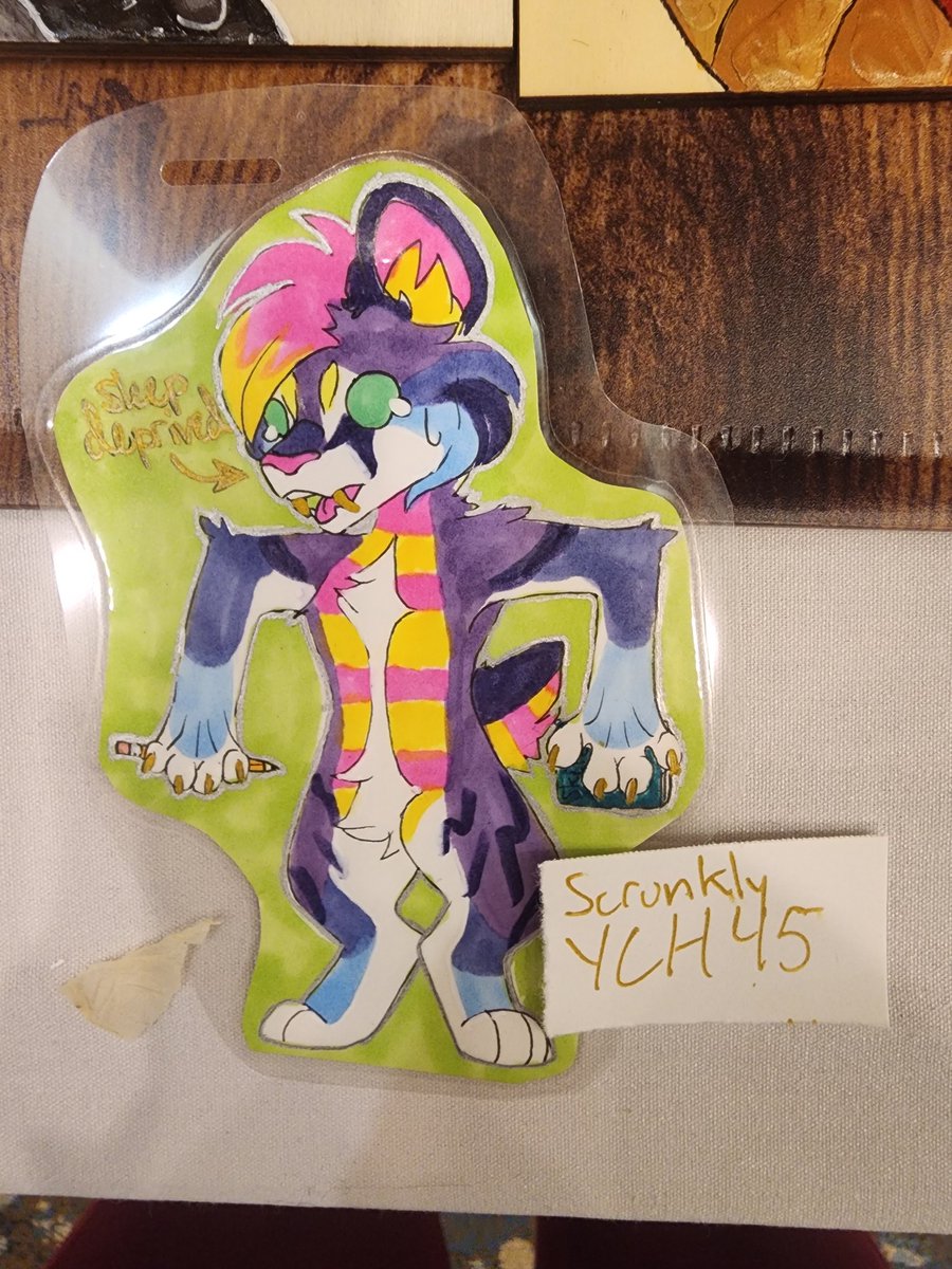 Oooo you wanna come find me in the artist alley at #TFF2025, you know you wanna get cheap art and cute plushies or dice or even a cow partial, oooooo ya wanna do it so bad~~ ✨️

(I didn't sleep last night- can ya tell? 🫠)
