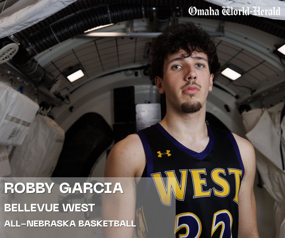 Nebraska Prep Zone (@neprepzone) on Twitter photo Congrats to <a href="/TBirdBB/">Bellevue West BBall</a>'s <a href="/robbygarcia14/">robby garcia</a> for being named to the World-Herald's All-Nebraska first team!
#nebpreps
Meet the team:
omaha.com/sports/high-scโฆ Congrats to <a href="/TBirdBB/">Bellevue West BBall</a>'s <a href="/robbygarcia14/">robby garcia</a> for being named to the World-Herald's All-Nebraska first team!
#nebpreps
Meet the team:
omaha.com/sports/high-scโฆ
