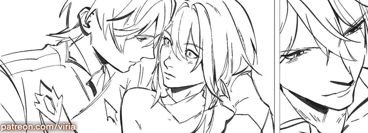 Also a new wip is up in fireflies tier! Childe is a tease:”)