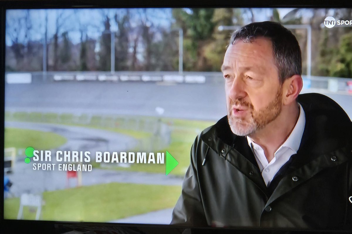 Lovely little bonus after watching Paris-Roubaix. Chris is a legend, Chris Boardman CBE. Rightly deserved and maybe he should and possibly one day will be Sir Chris Boardman but <a href="/cyclingontnt/">Cycling on TNT Sports</a> <a href="/tntsports/">TNT Sports</a> you're a bit premature.