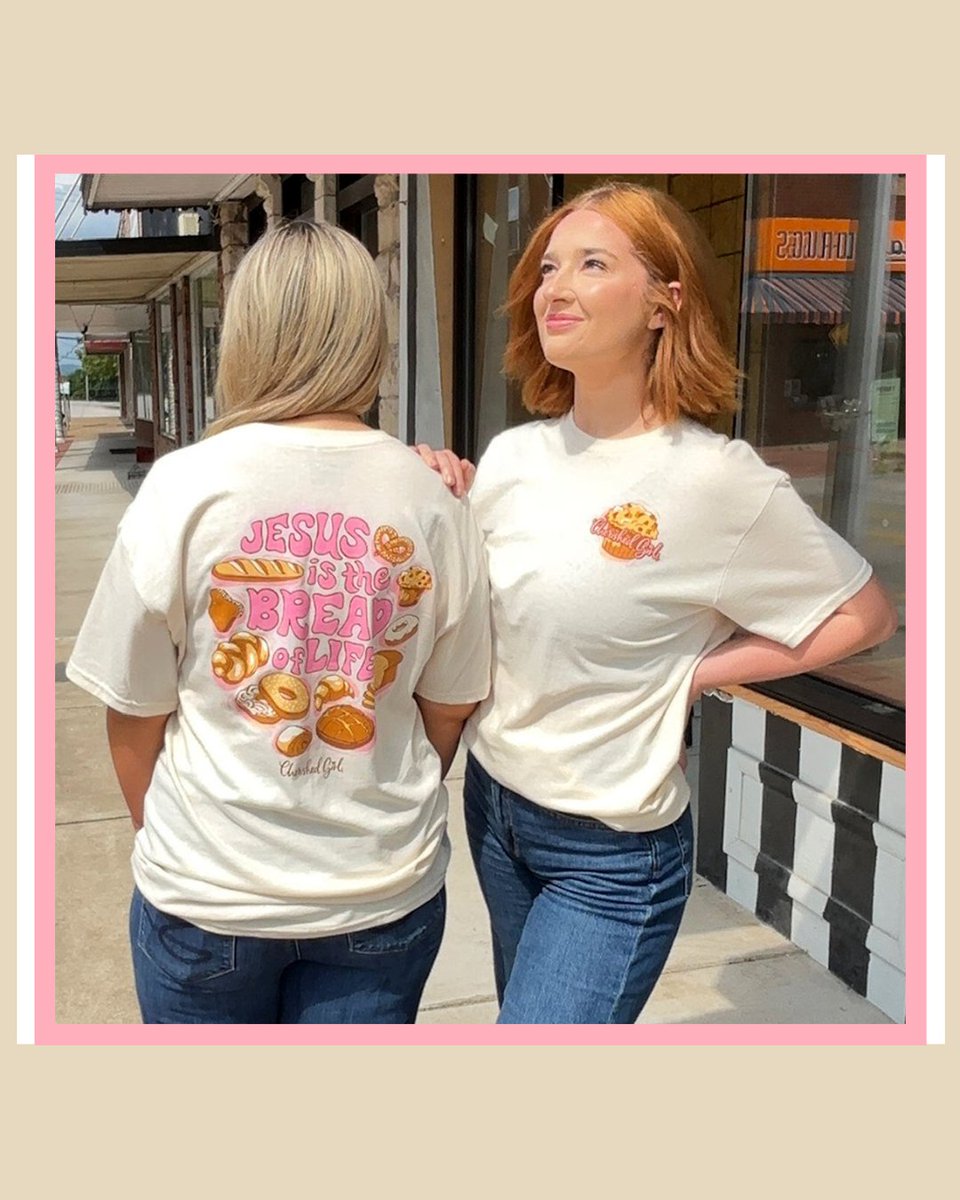 kerusso's tweet photo. Carbs may be life, but JESUS is the Bread of Life! 🙌🥐
Tag a friend who loves carbs & Jesus! 👉👯♀️📲
https://t.co/dfBkwTFShq
#jesustees #wearyourfaith #christianapparel #christianmessages #kerusso https://t.co/uNm6o6fLWZ