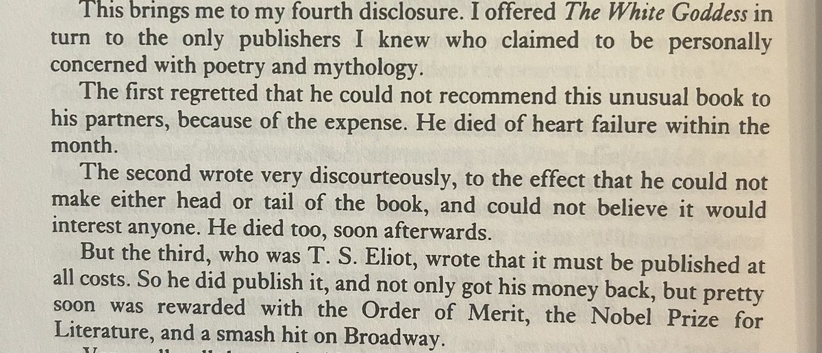Robert Graves: some coincidences are more-than-coincidences. Don’t believe me? Well, let me tell a story about publishing this crazy book I wrote: