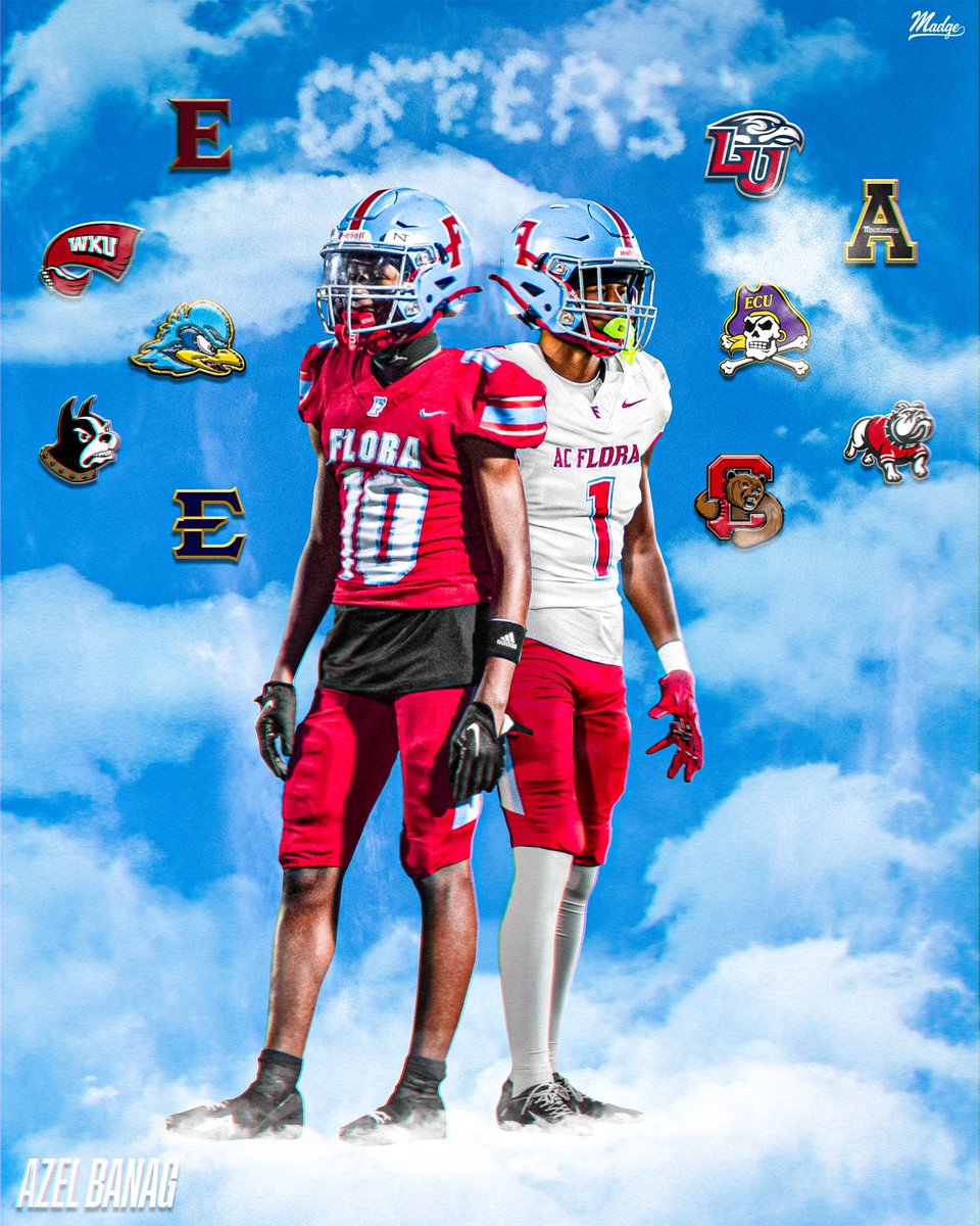 Azel "Hitman" Banag (@azelbanag) on Twitter photo I am BLESSED to be in this position
All Glory To God
<a href="/ACFloraFootball/">AC Flora Football</a> <a href="/Recruit_Flora/">AC Flora FB Recruiting</a> I am BLESSED to be in this position
All Glory To God
<a href="/ACFloraFootball/">AC Flora Football</a> <a href="/Recruit_Flora/">AC Flora FB Recruiting</a>