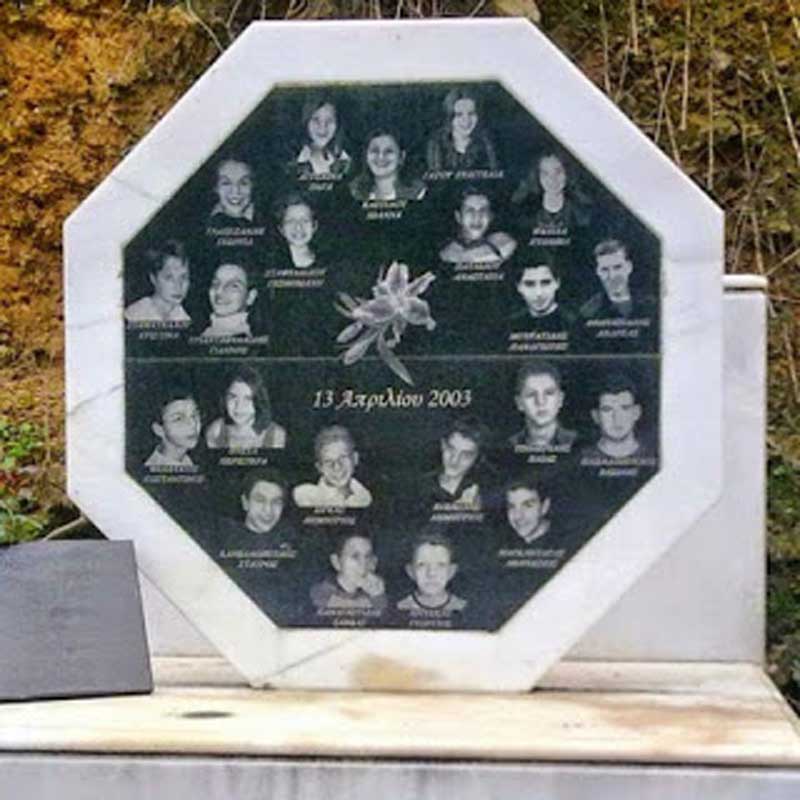 Τετοια ωρα ηταν περιπου, Κυριακή, οταν αρχισαν να φτανουν οι πρωτες πληροφορίες στο χωριο οτι υπήρχε ενα ατυχήμα στο λεωφορείο με τα παιδια. Η αναστατωση μεγαλη. Οσο περνούσε η ωρα και εφταναν τα κακα μαντάτα ο πονος μεγαλωνε, παιδια που εκανα παρεα.