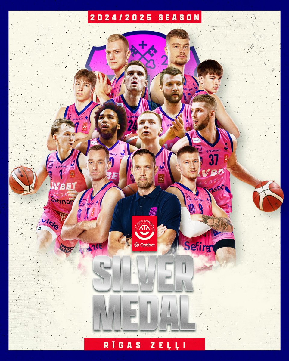 SILVER MEDALS!💪🏼

#Optibet | #LatEstLeague