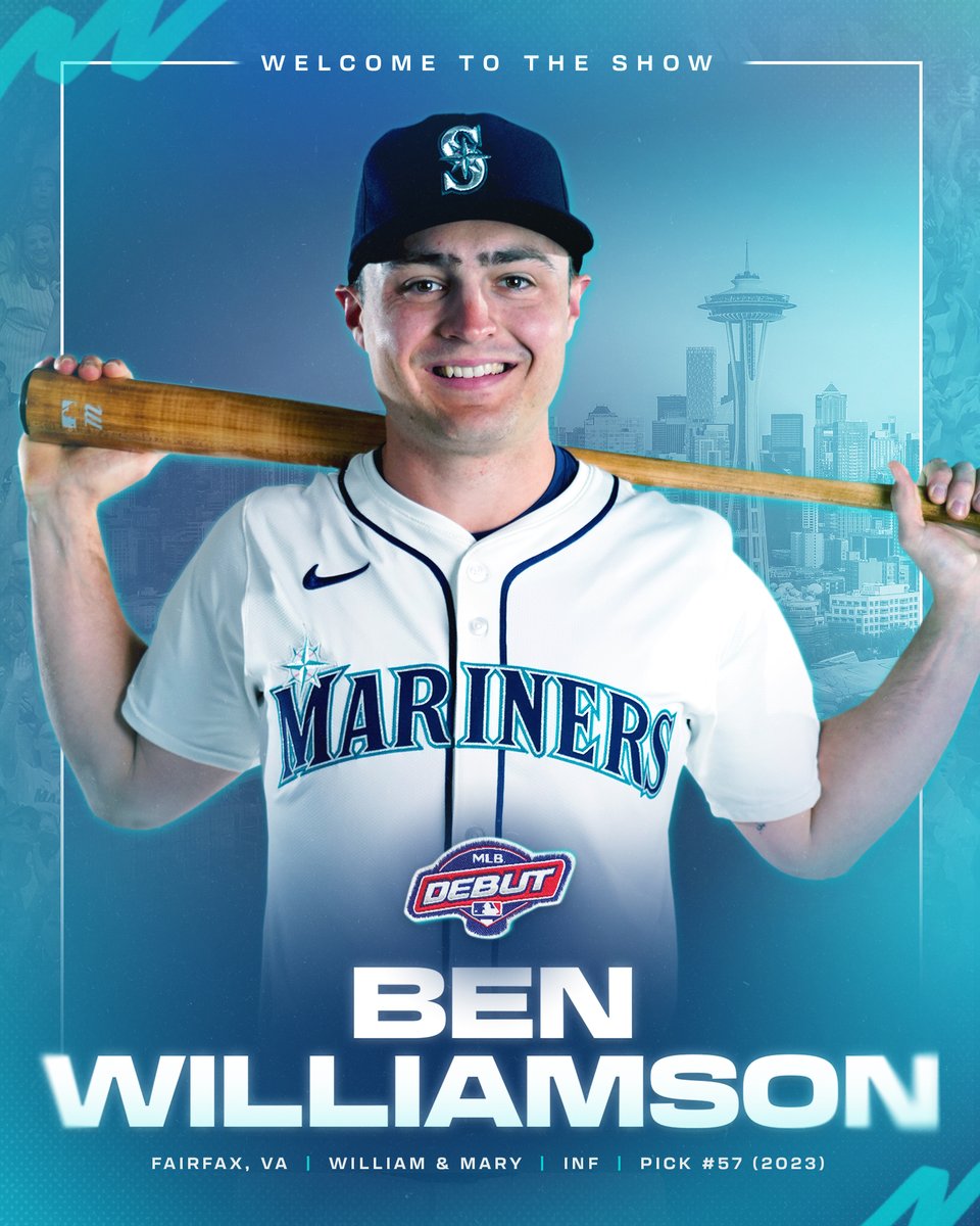 Seattle Mariners (@mariners) on Twitter photo Benโs getting the call ๐
Weโve selected INF Ben Williamson from <a href="/RainiersLand/">Tacoma Rainiers</a>. Welcome to the Show! #TridentsUp
๐ atmlb.com/42mlmhH Benโs getting the call ๐
Weโve selected INF Ben Williamson from <a href="/RainiersLand/">Tacoma Rainiers</a>. Welcome to the Show! #TridentsUp
๐ atmlb.com/42mlmhH