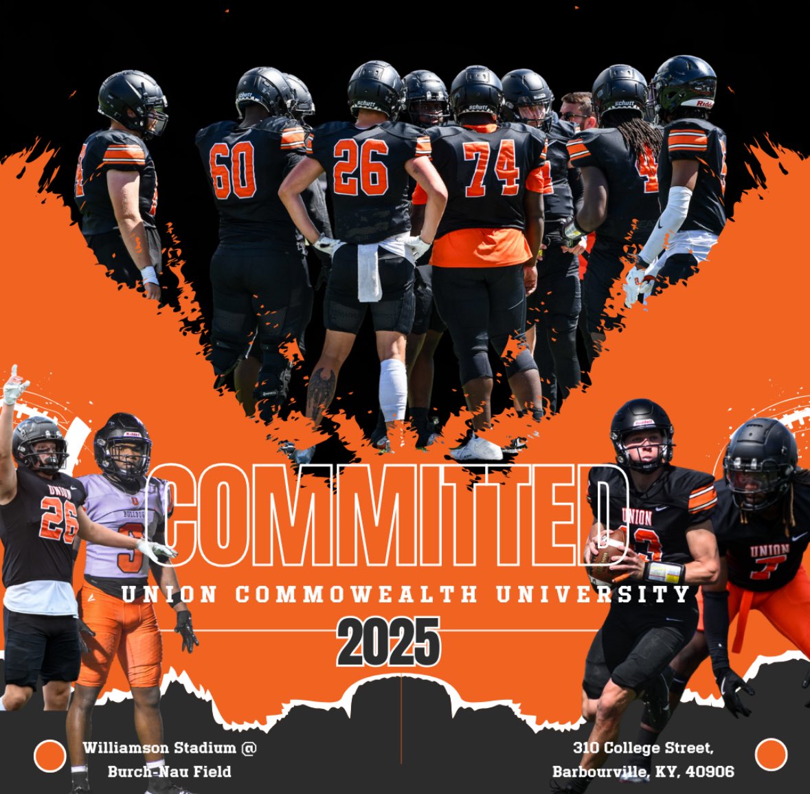 C0lin_A12's tweet image. #AGTG After all the hard work and dedication I am blessed to announce my commitment to @UnionBulldogFB and #UnionMTrack!! @max_chaney78
@FantNacarius @FSFootball @CoachWilhiteFS @ljcawthorntv @extrapoint_wku @CoachBryantUC @CoachDTC_47 @J_Sawrah @UnionBulldogs