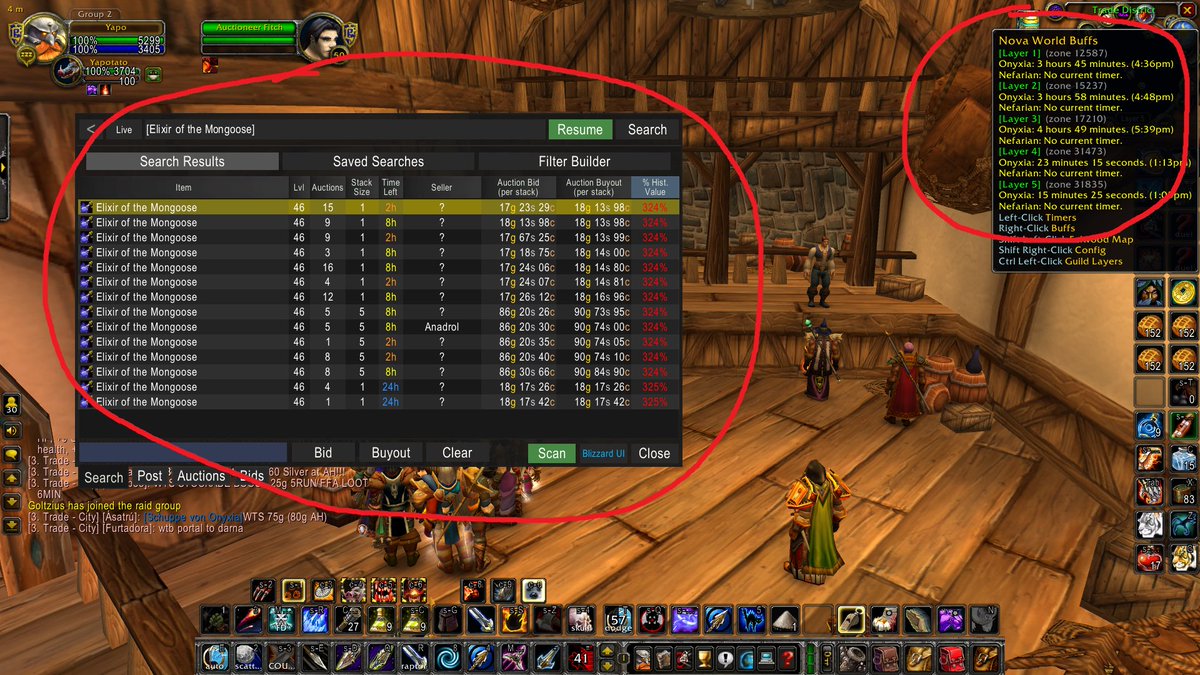 payowow's tweet image. I know you guys are extremely busy with season of discovery but here's two major things to fix in classic anniversary. There are WAY too many layers.. @wowclassicdevs