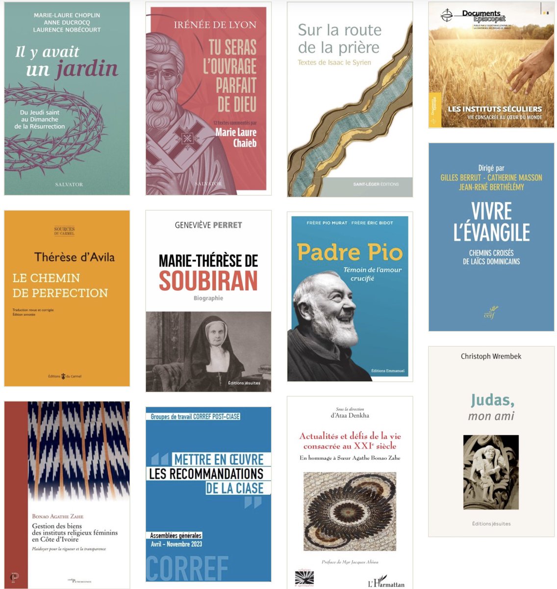 Ds VsCs 2025-2, @noellehausman.bsky.social propose une présentation de 14 ouvrages intéressant la vie consacrée 📚📚📚 En libre accès sur le site !👇 vies-consacrees.be/sommaires/tome…