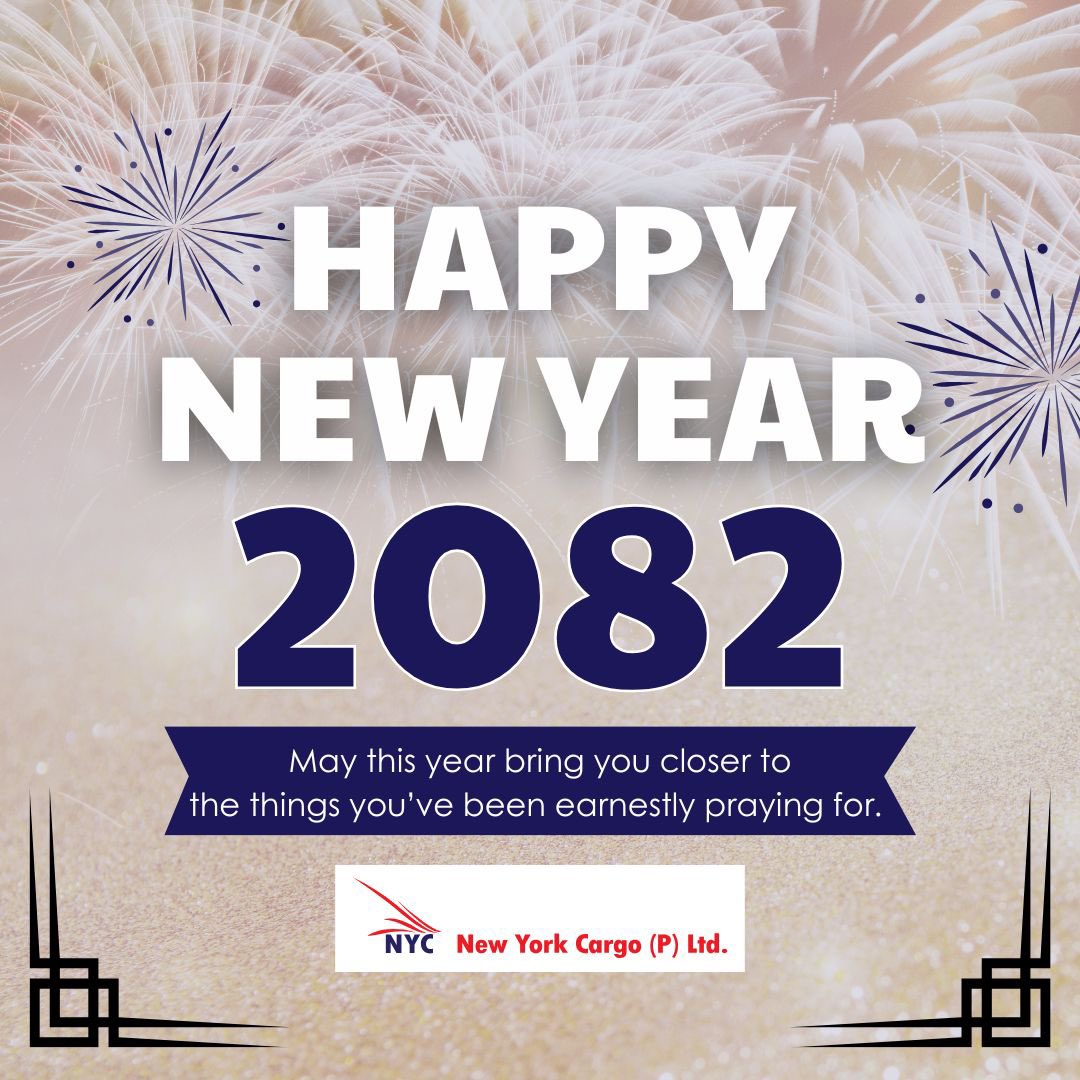 Cheers to new beginnings! Wishing you a joyful 2082—may it bring you closer to your dreams.
Send love beyond borders this year with New York Cargo—fast, safe &amp; affordable delivery from Nepal!
📍 Thamel, Kathmandu 📞 01-5320010 🌐 cargo-nepal.com
#NYCCargo #FastShipping