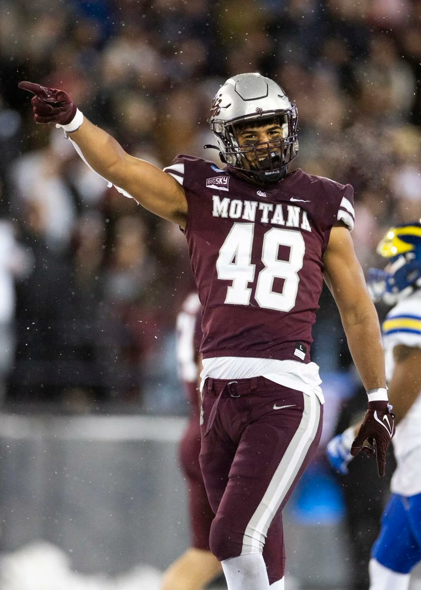 Owen Riese (@riesedraft) on Twitter photo EDGE Hayden Harris <a href="/haydenharris46/">Hayden Harris</a>
Montana University (<a href="/MontanaGrizFB/">Montana Griz Football</a>)
6047 247
Exposure: CGS
Canadian born started his career at UCLA before ending up at Montana. One of the FCS top sack artists, will be a top prospect in the CFL draft, as well as appealing to 3-4 teams. EDGE Hayden Harris <a href="/haydenharris46/">Hayden Harris</a>
Montana University (<a href="/MontanaGrizFB/">Montana Griz Football</a>)
6047 247
Exposure: CGS
Canadian born started his career at UCLA before ending up at Montana. One of the FCS top sack artists, will be a top prospect in the CFL draft, as well as appealing to 3-4 teams.
