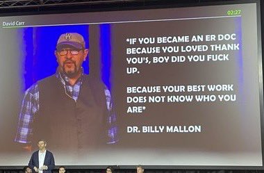 If you became an EM doc because you loved thank-you’s…