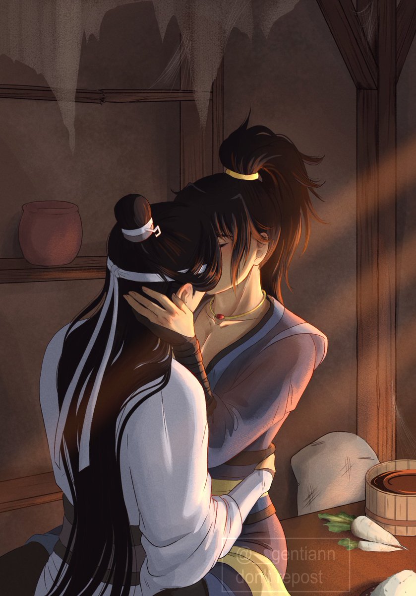 __gentiann's tweet photo. why make dinner when you can make out instead? 😌

#XueXiao https://t.co/2AykhQS0b8