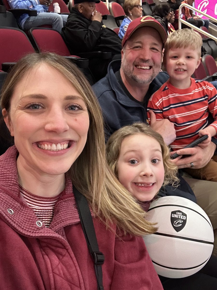 jasonmzaczyk's tweet photo. It's this big boys' first @cavs game #Letemknow https://t.co/8osjns0fRc