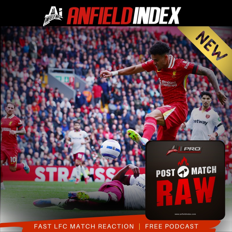 AnfieldIndex's tweet photo. ANOTHER WIN - #PostMatchRAW
@downeytrev is joined by @HendrickD82 & @karlmatchett to discuss the win over West Ham!
Listen Now: https://t.co/a8CMrMoyVC https://t.co/GUYJyhMrO8
