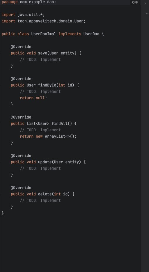 appaveli's tweet image. Built a CLI to generate DAOs and domain classes in clean Java.

Framework-free. Fast. Open source.
•Java 17
•Maven-based
•Custom templates

Check it out:
github.com/appavelitech/a…

#javadev #opensource #cli #productivitytools