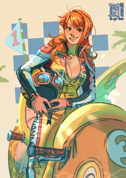 Racer Nami #ONEPIECE