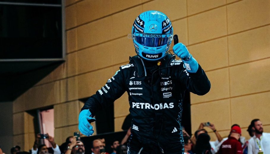 formularacers_'s tweet photo. George Russell in 2025:

🇦🇺 P3
🇨🇳 P3
🇯🇵 P5
🇧🇭 P2

Mr consistency. https://t.co/FEHaWCu2vp