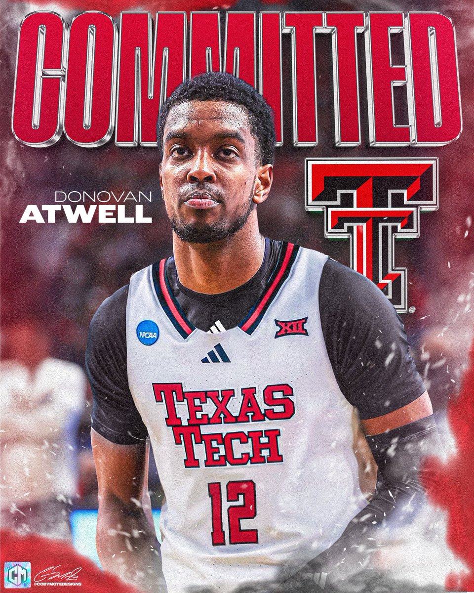 Tobias Bass (@tobias_bass) on Twitter photo NEWS: Donovan Atwell will transfer to Texas Tech, he tells <a href="/TheAthleticCBB/">The Athletic CBB</a>
He averaged 13.3 points and 3.4 rebounds while shooting 39.8% from 3 at UNCG NEWS: Donovan Atwell will transfer to Texas Tech, he tells <a href="/TheAthleticCBB/">The Athletic CBB</a>
He averaged 13.3 points and 3.4 rebounds while shooting 39.8% from 3 at UNCG