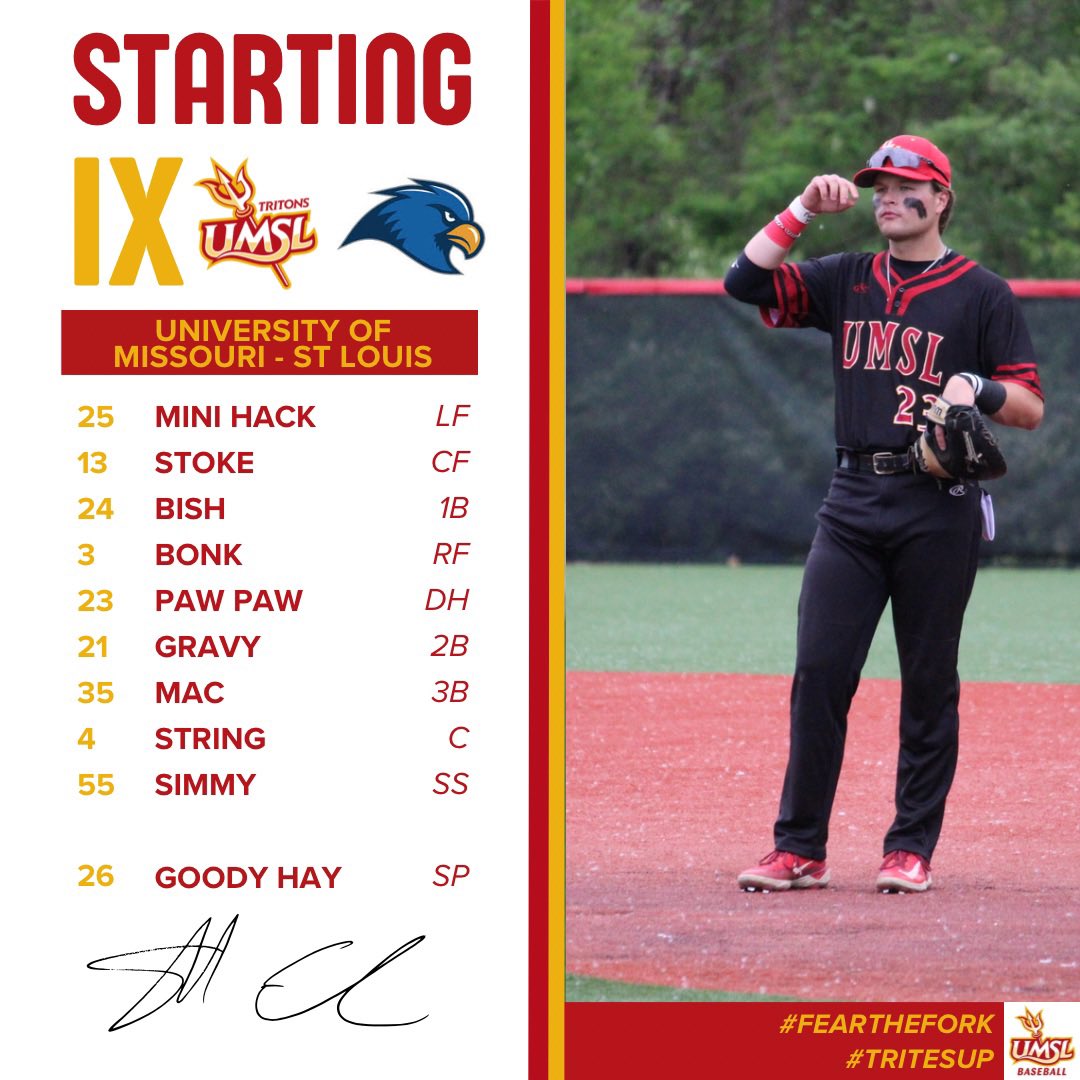 UMSL Baseball tweet media