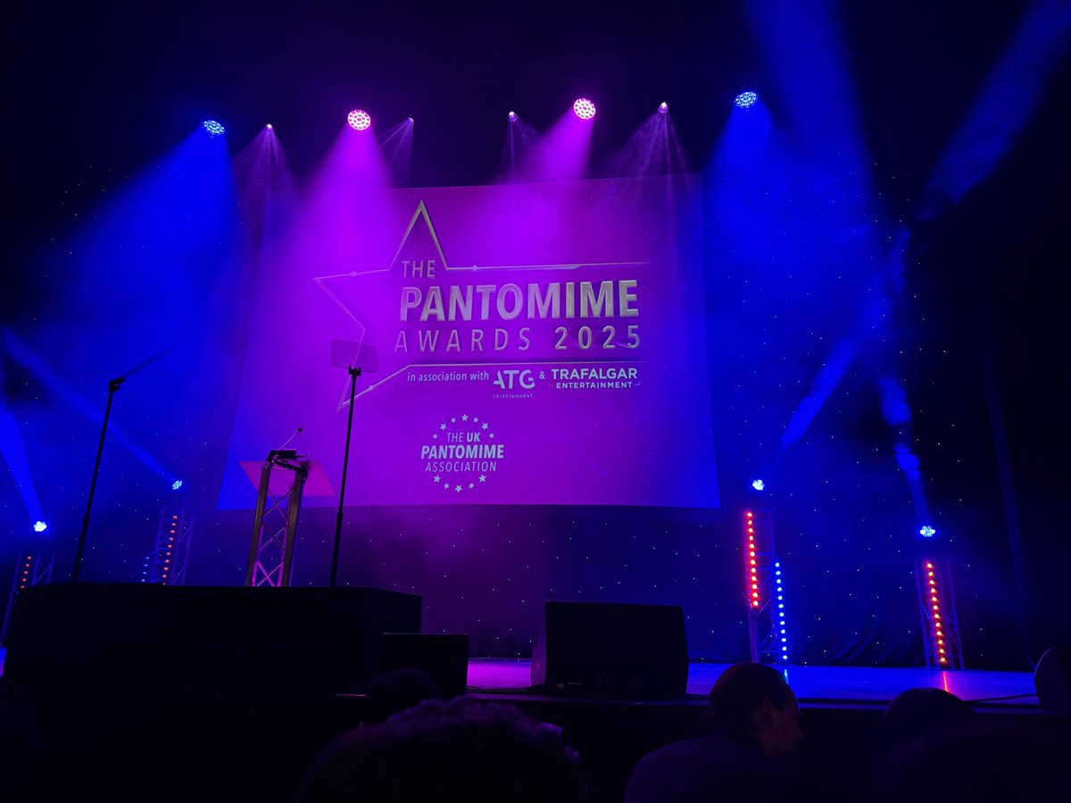 Well here we go <a href="/thecustomshouse/">The Customs House</a> @ThePantoAwards