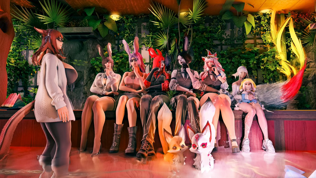 Your favorite hangout: #FoxyLadysDen
🐱🐰🐰🐰🐰🦊🐟🥔

📍The Goblet W15, P35, Atomos