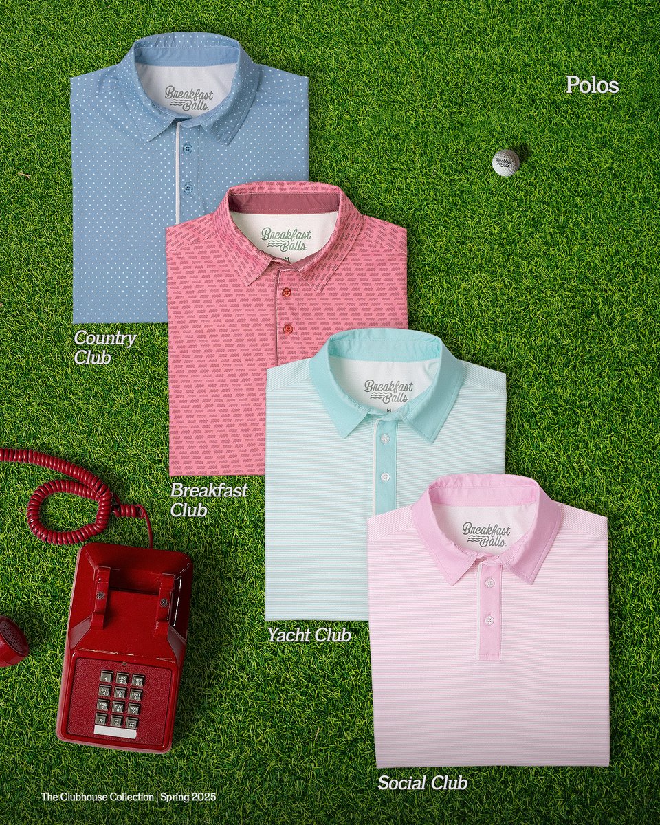BRKFSTballs's tweet image. Always. Be. Clothing. From Q2 to par 4s, elevate your game in the first-ever Breakfast Balls Clubhouse Collection ⛳️📈

#ClubhouseCollection #BreakfastBalls

rsvlts.com/collections/br…
