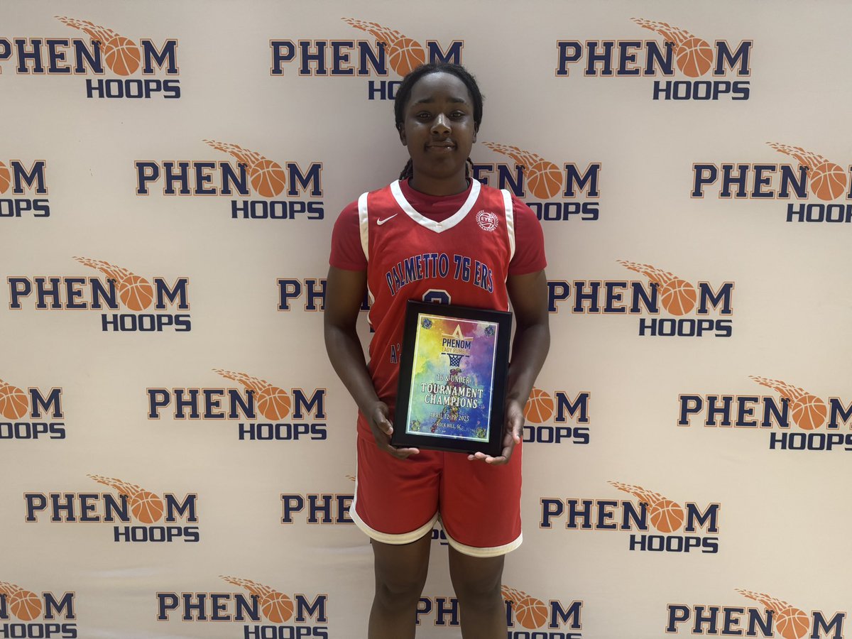 5’10 2027 Aneya Britt earned MVP honors for the 16u division at #PhenomLadyRumble while leading Palmetto 76ers / AWE to the championship. Swiss Army knife. Impacts the game on both ends of the floor. <a href="/palmetto76erawe/">Palmetto 76ers/Aja Wilson Elite</a>
