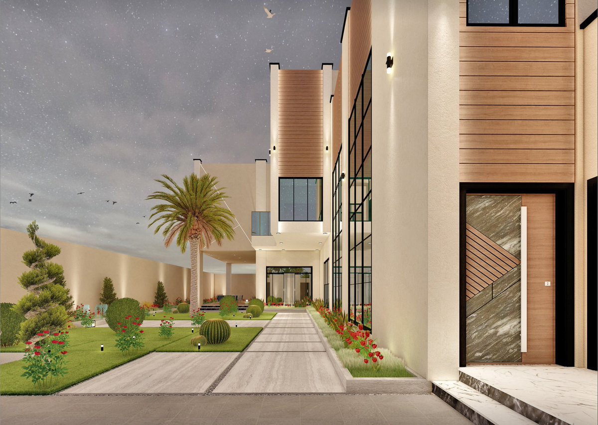 RAMZALTASHYID's tweet photo. من اعمالنا في التصاميم :

#شركة رمز التشييد للهندسة المدنية

جانب من اعمال تصميم واجهة فله 
المساحة 675 متر مربع 
المدينة : الخرج 
نمط التصميم : مودرن (modern) 

#تصميم_داخلي #تصميم_معماري #مكتب_هندسي #اشراف #استشارات_هندسية #الخرج #الدلم #الرياض #اشراف #تصميم https://t.co/czFPPgQTYN