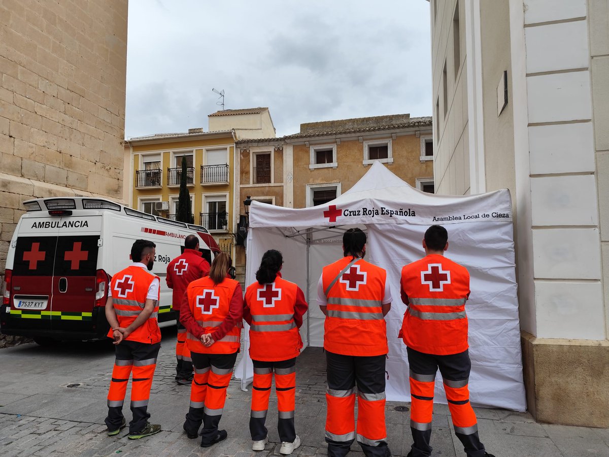 Continuamos con el #DRP de #SemanaSanta2025 en #Alguazas.