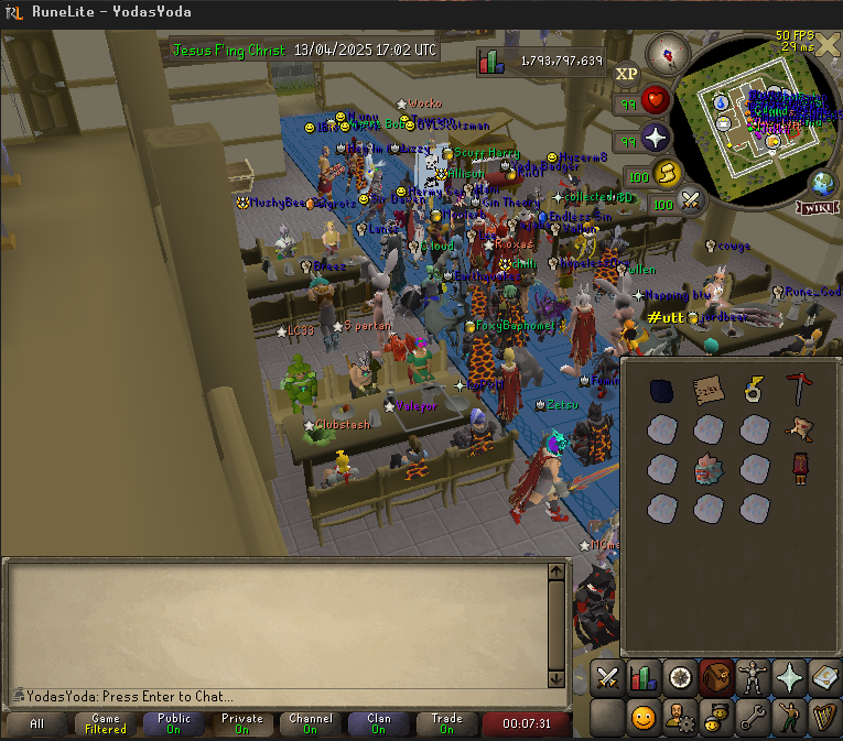 yodas_yoga's tweet photo. Another @ScuffUnit bingo win!

My 7th scuff bingo, sixth win - and it was so much fun! 

Tysm for the best teammates ever ❤️
@SpartanOSRS 
@Complextro_rs 
LC33
@Pawwsy 
@PneFcRS 
R oxas
@KoPvM 
Jukkii
@BearImmunity 
Wocko
Club
@NoHelpRS 
Napping
@MCmatt8513 https://t.co/521MGfX0oC