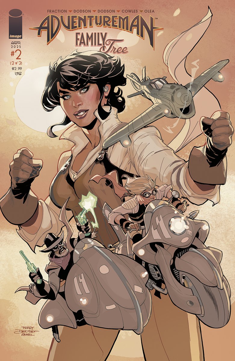 BuzzComics's tweet photo. Preview de AdventureMan: Family Tree #2 (of 3) par Matt Fraction, Terry Dodson et Rachel Dodson chez @ImageComics #ImageComics #AdventureMan https://t.co/JGCF7sdtk7 https://t.co/qIVZgj4qkB