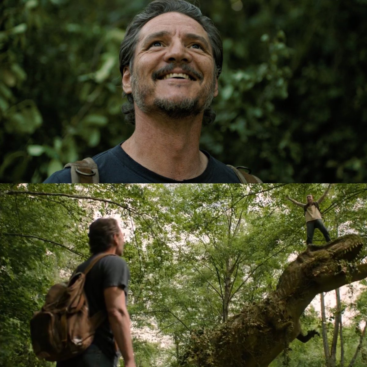 New look at Pedro Pascal &amp; Bella Ramsey in ‘THE LAST OF US’ Season 2.

Premieres tonight on Max.