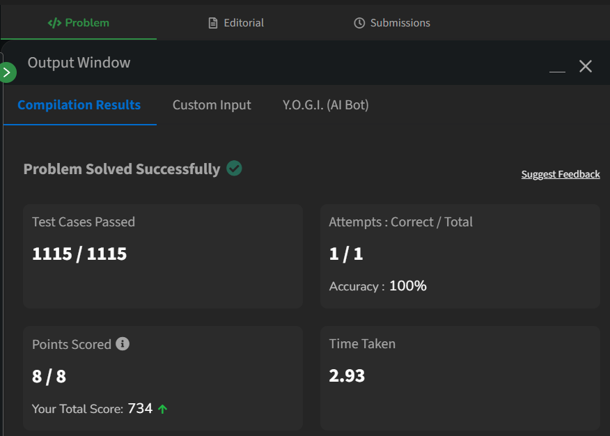 Mayank_kumar111's tweet photo. Day 150: Progress in programming built one small step at a time. With every bug squashed every concept.

@geeksforgeeks

#geekstreak2024 #dsa #learntocode #learndsa #160daysofcode #gfg #geeksforgeeks #CodingChallenge #162DaysOfCode #gfg160 #Day150 #CodeMastery #CodeExploration https://t.co/tzLkbVQkOn