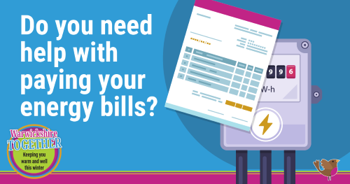 Are you struggling to pay your energy bills? If you live in Warwickshire, you may be eligible for a one-off voucher to help towards the cost. Visit warwickshire.gov.uk/localwelfaresc… to apply online or call 0800 4081448 or 01926 359182.