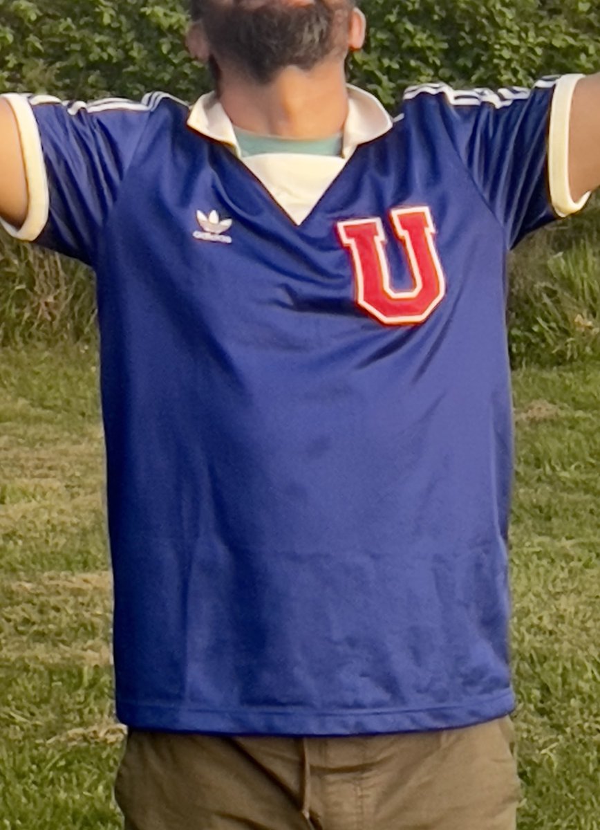 Huanchix's tweet photo. @DMatamala Esta camiseta, que es mi gran tesoro, me la regaló un buen amigo #colocolino en mi cumpleaños de 2011. 
La final de la sudamericana de ese año, la vi en la casa de un amigo #cruzado donde festejamos ganar la copa.
Las barras bravas son hinchas de sí mismas, no del fútbol #Chile https://t.co/KYH9LVDiUG