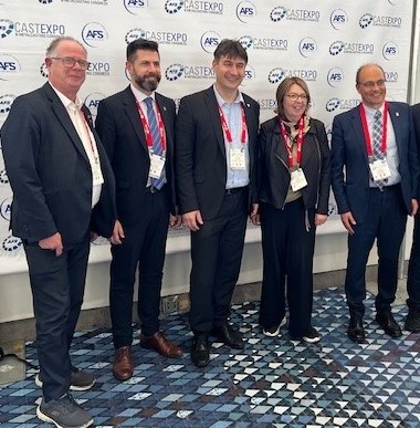 Representatives of the <a href="/worldfoundry/">Andrew Turner</a> organization are in #Atlanta this week to participate in @CastExpo2025 and the WFO Technical Forum. #manufacturing #prosperity #metals