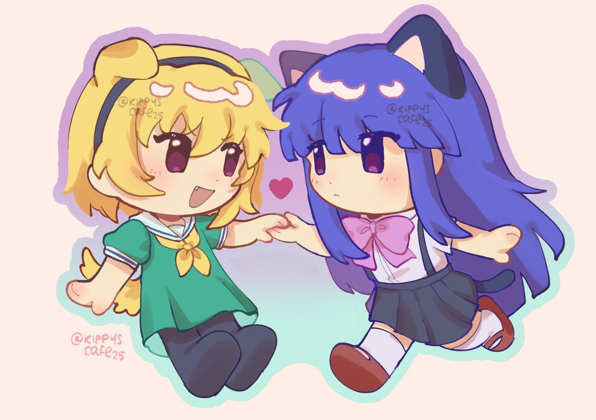Kippyscafe's tweet image. 💛💙 #higurashi #うみねこFA