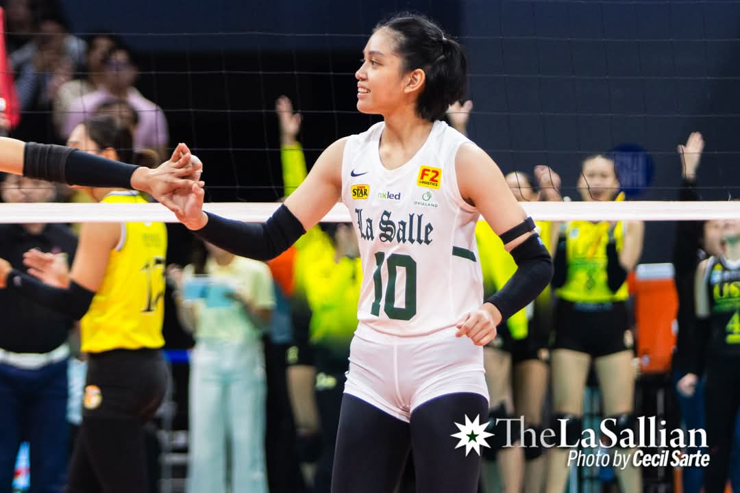 dlsu_reyesmkl's tweet photo. To Mikole,

I know many people have doubted you as the setter of La Salle, but I want you to remember this—there’s someone out here who truly believes in you. I believe in your potential, in your vision, in the way you move on that court.

(Photo not Mine) https://t.co/Rt6GsVYTEU