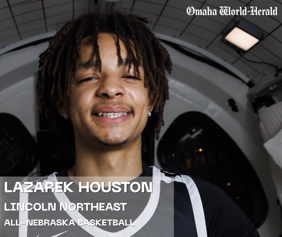 Nebraska Prep Zone (@neprepzone) on Twitter photo Congrats to <a href="/lnehs/">Lincoln Northeast High School</a>'s Lazarek Houston for being named to the World-Herald's All-Nebraska first team!
#nebpreps
Meet the team:
omaha.com/sports/high-sc… Congrats to <a href="/lnehs/">Lincoln Northeast High School</a>'s Lazarek Houston for being named to the World-Herald's All-Nebraska first team!
#nebpreps
Meet the team:
omaha.com/sports/high-sc…
