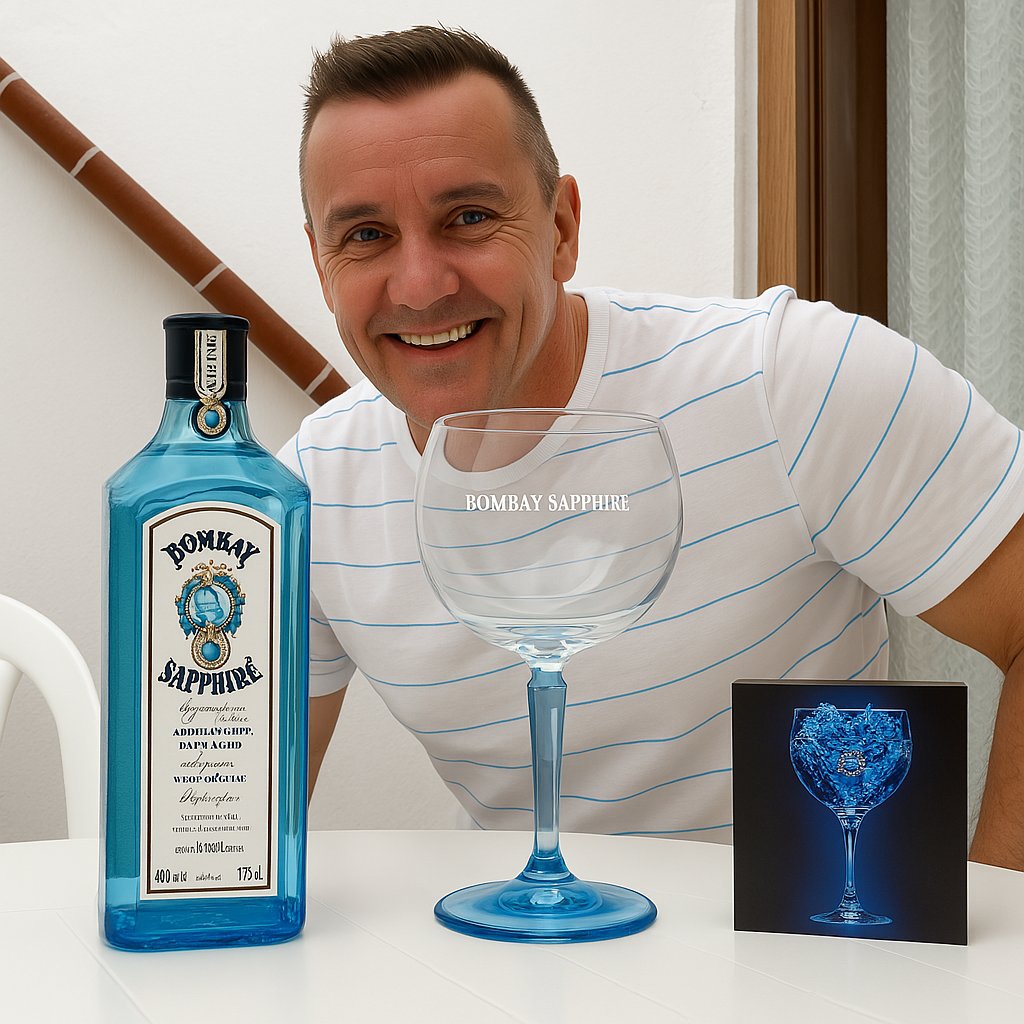 Gar_Bar_1960's tweet image. It maybe AI.
But it still tastes just as good. 🍸
#Bombaysapphire