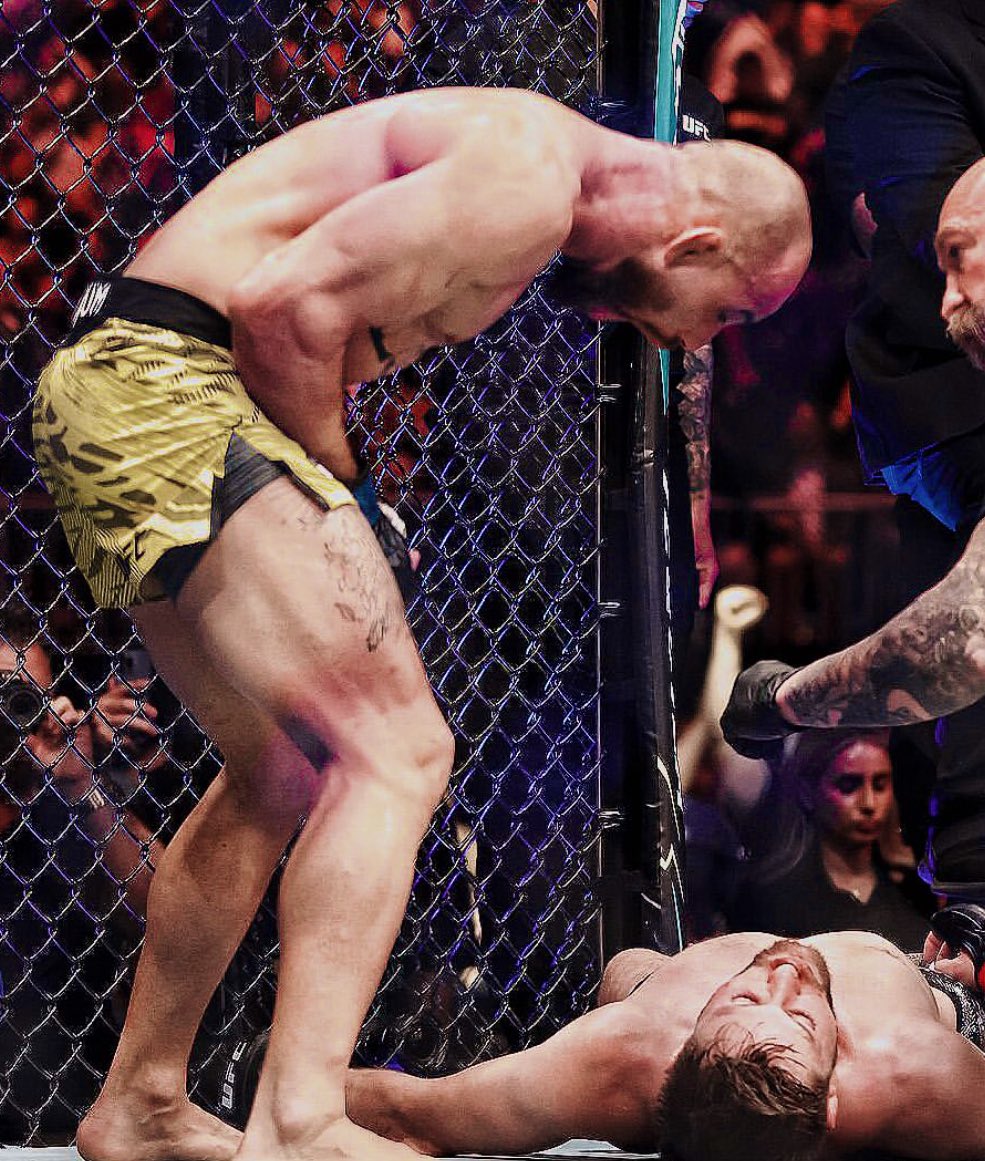 Jean Silva barks in Bryce Mitchell’s face (2025)