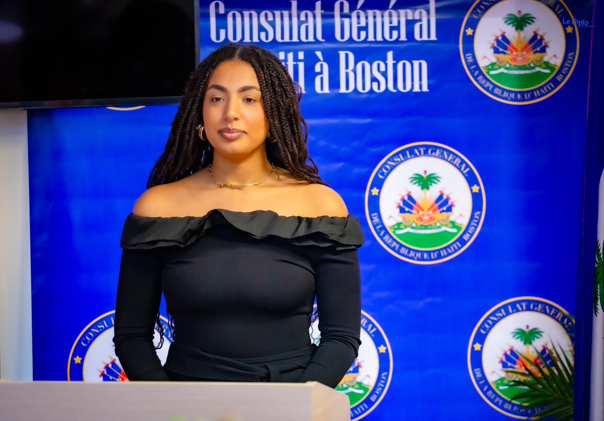 zamamusicx's tweet photo. Spent a wonderful weekend at back-to-back events celebrating the legendary Dany Laferrière. Thank you to the Consulates General of Haiti and Canada in Boston for having me! Grateful to be part of moments that give flowers to creatives while they’re here to receive them 💐 https://t.co/tfHwgCOet1