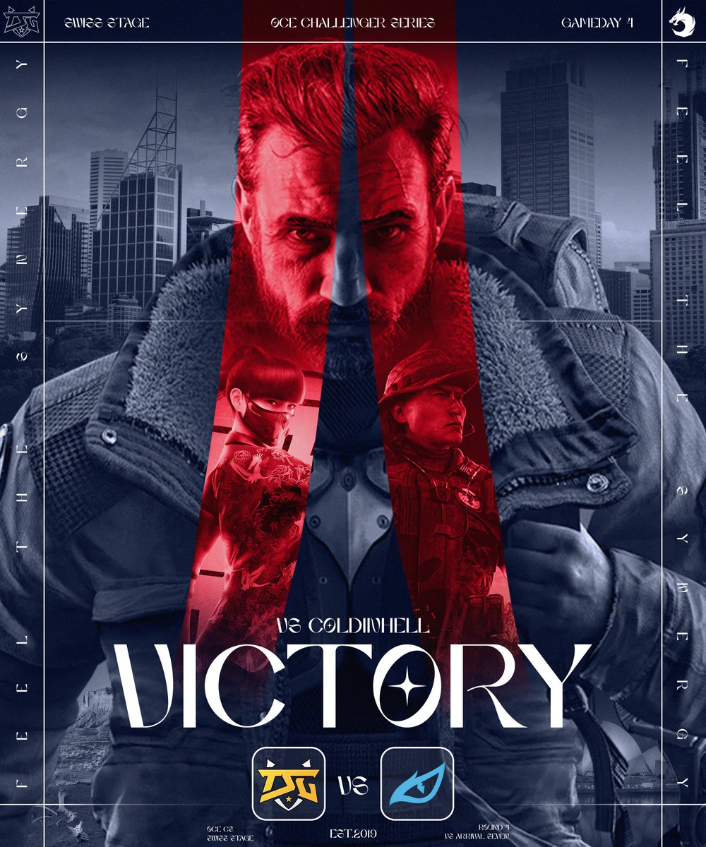✅PLAYOFFS SECURED✅

A 2-0 victory over <a href="/ORG_A7/">Arrival Seven</a> ends our Swiss Stage in <a href="/R6esportsOCE/">Rainbow Six Esports OCE</a> Challenger Series. (3-1 overall)

We will play #SagaEsports in Round 1 of playoffs!

👑<a href="/LoyalthR6/">Loyalth</a> 
👑<a href="/BaeleFPS/">Baele</a> 
👑<a href="/AcogFPS/">Acog</a> 
👑<a href="/AserzR6/">aserz</a> 
👑<a href="/N_e_d____/">Ned</a> 

#FeelTheSynergy