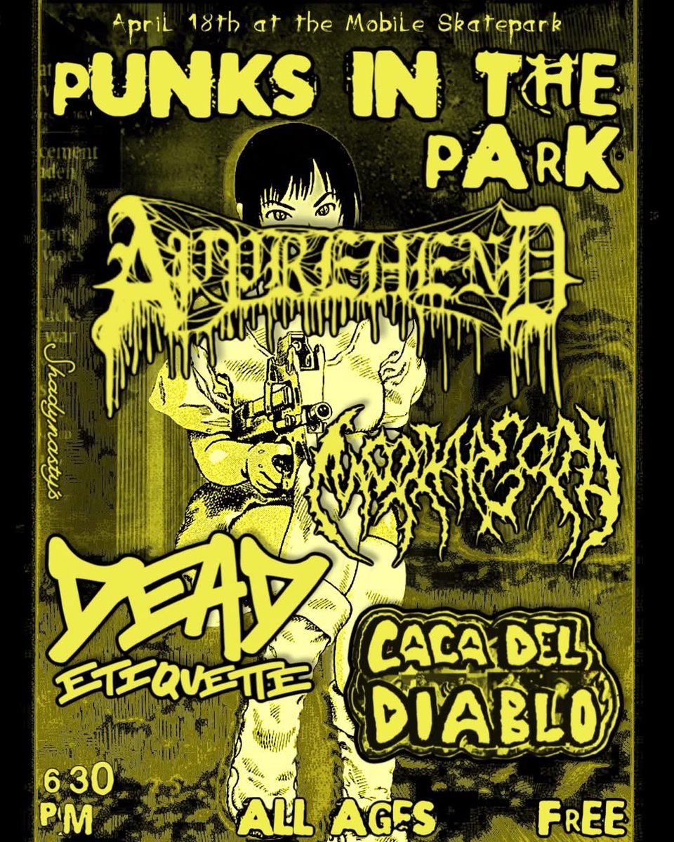 I’m sure yall have seen those TikTok’s of shows at Skateparks, yeah we do that